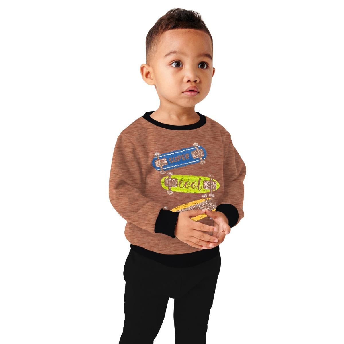 Unisex Graphic Printed Fleece Sweat Shirt