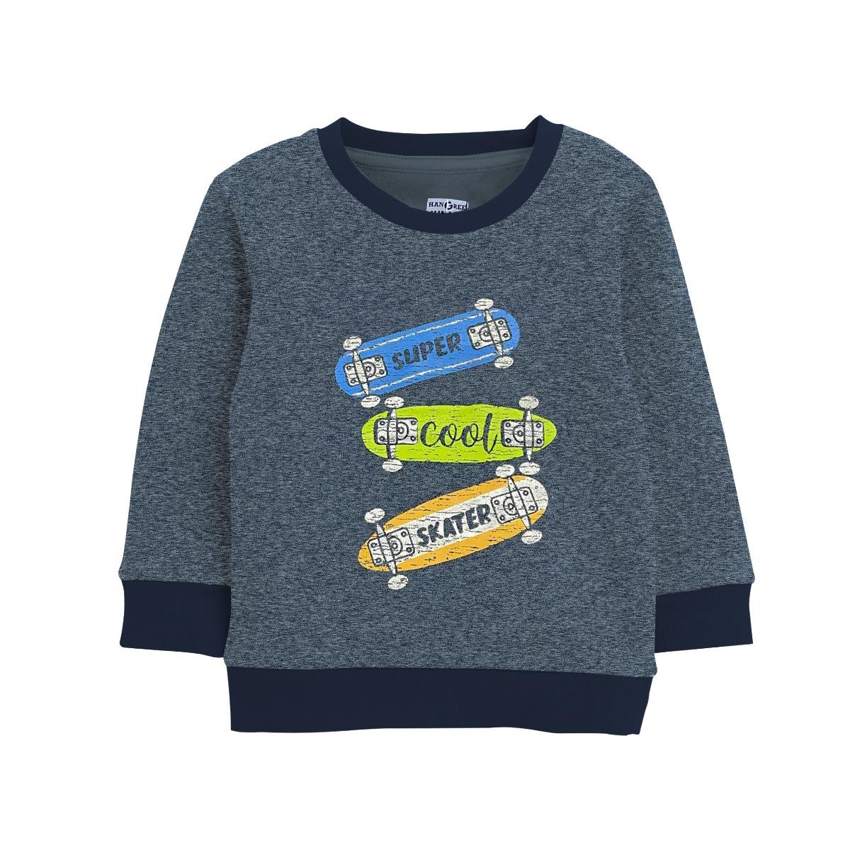 Unisex Graphic Printed Fleece Sweat Shirt