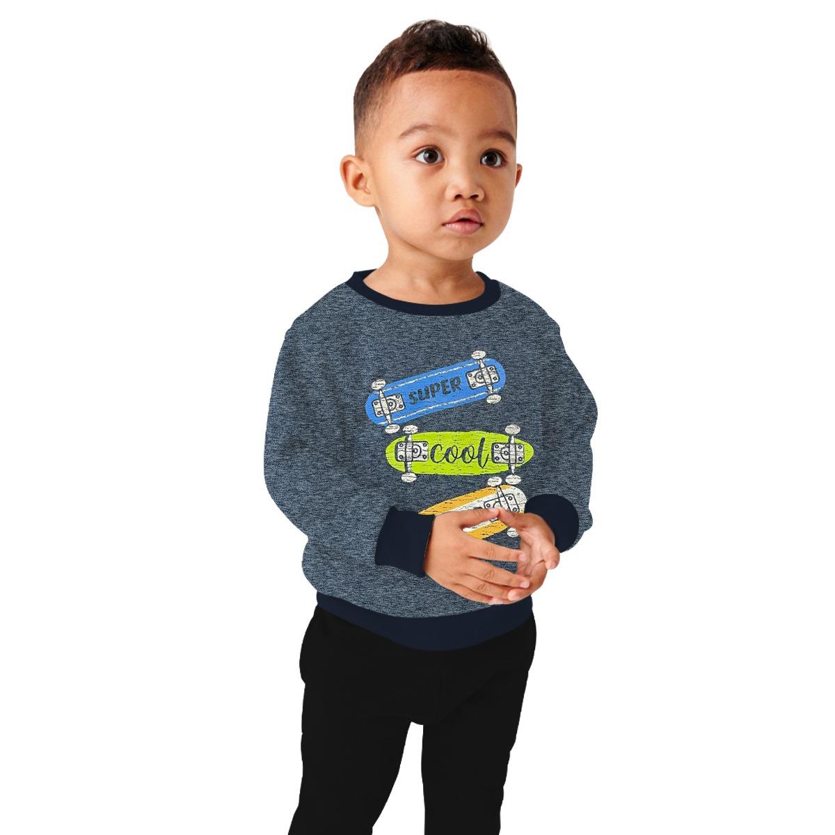 Unisex Graphic Printed Fleece Sweat Shirt