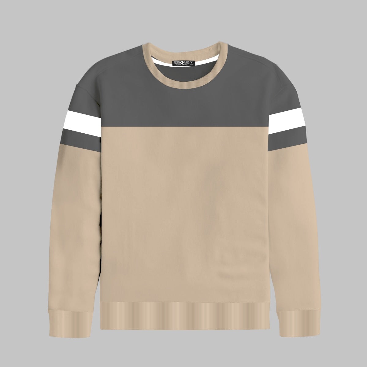 Premium Panel Style Sweat Shirt In Fleece