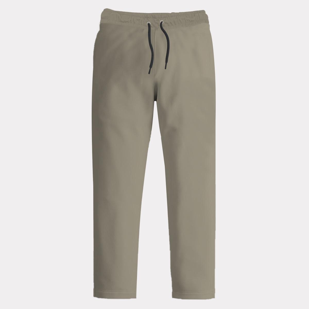 Super Soft Cotton Interlock Trouser - Camo Green