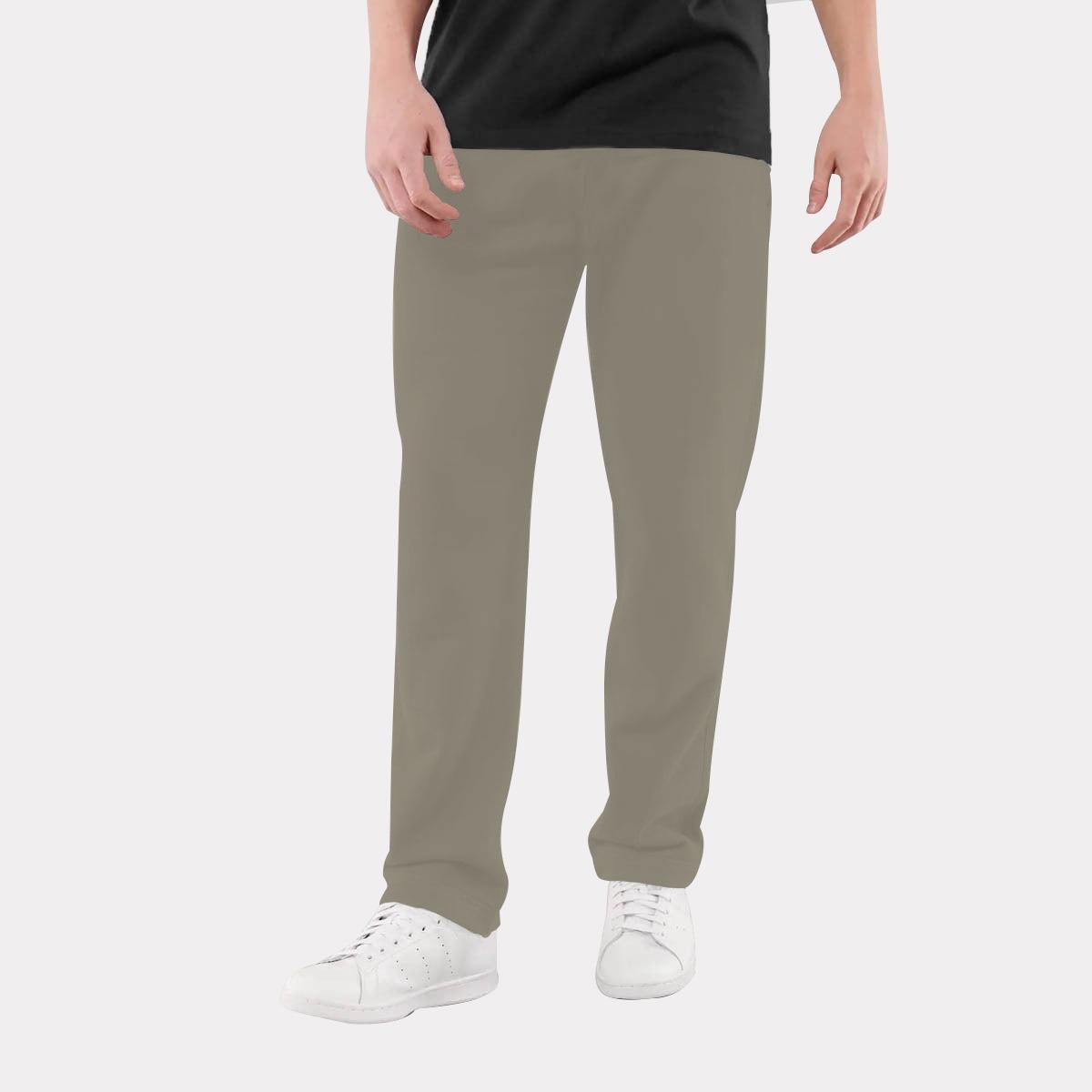 Super Soft Cotton Interlock Trouser - Camo Green