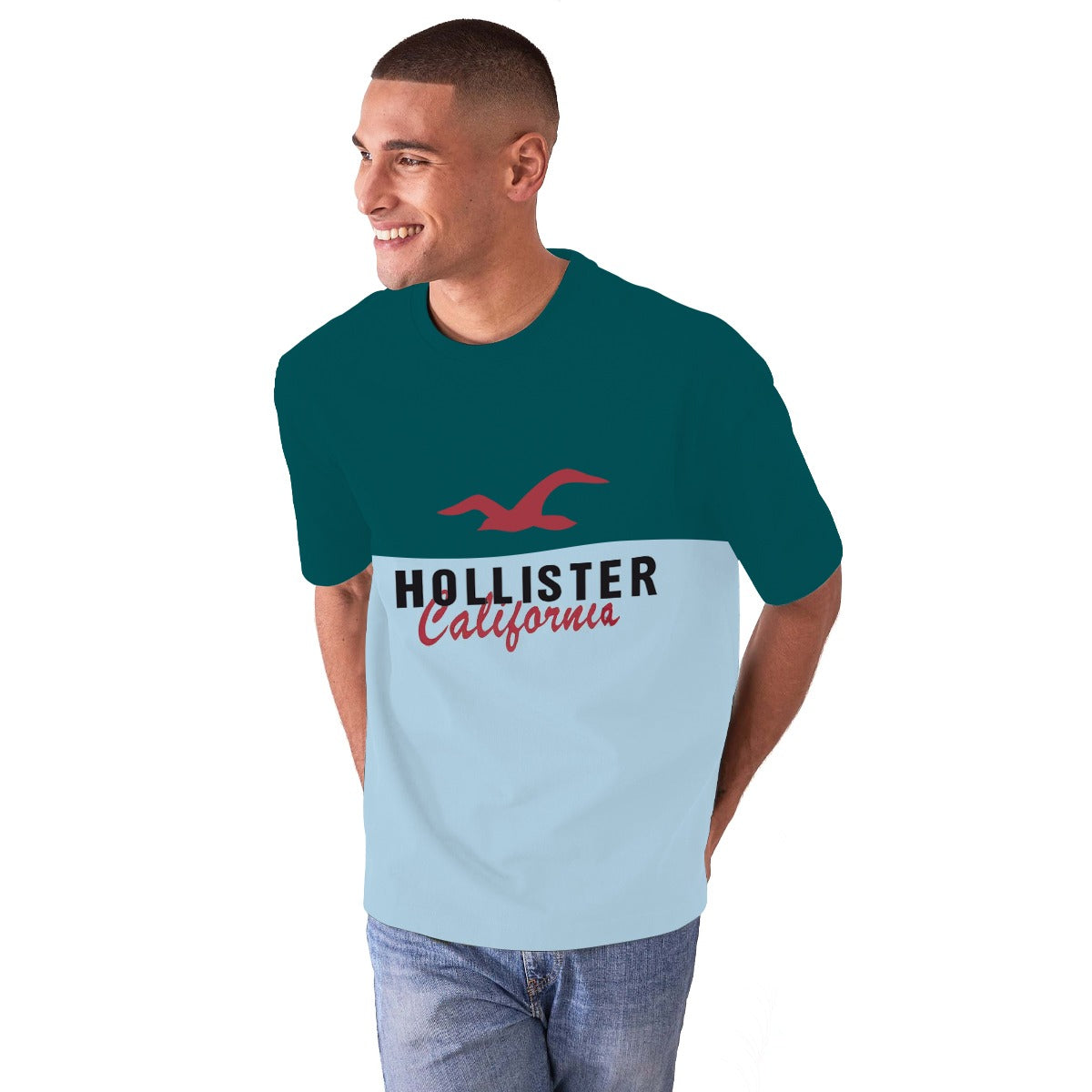 HLSTR Patch Style Signature Tee Shirt