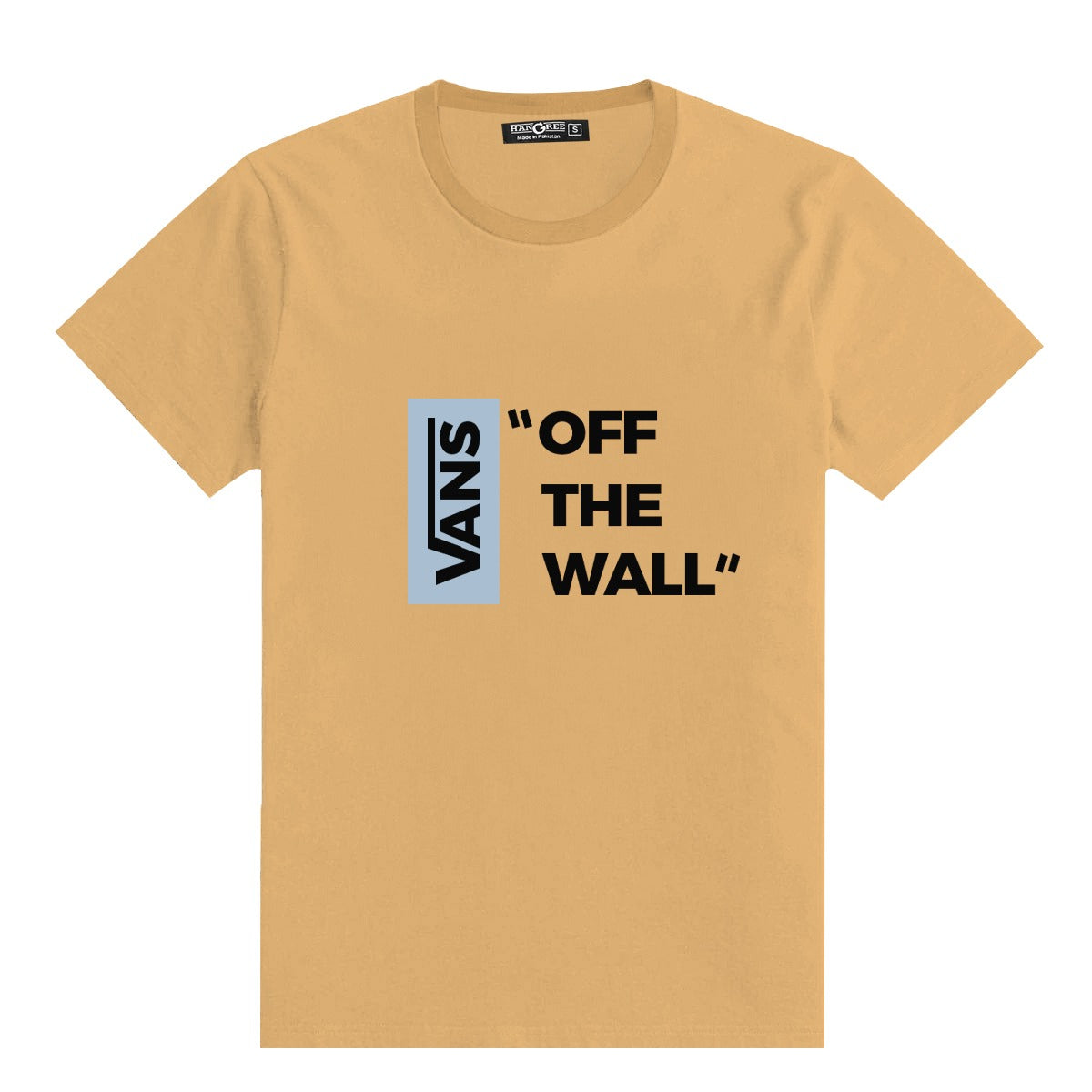 Exclusive " VANS " Printed Tee Shirt - Laser Brown