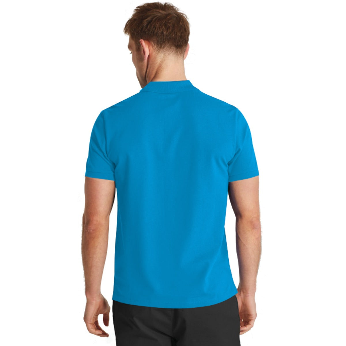 Signature Embroidered Polo - Ferozi