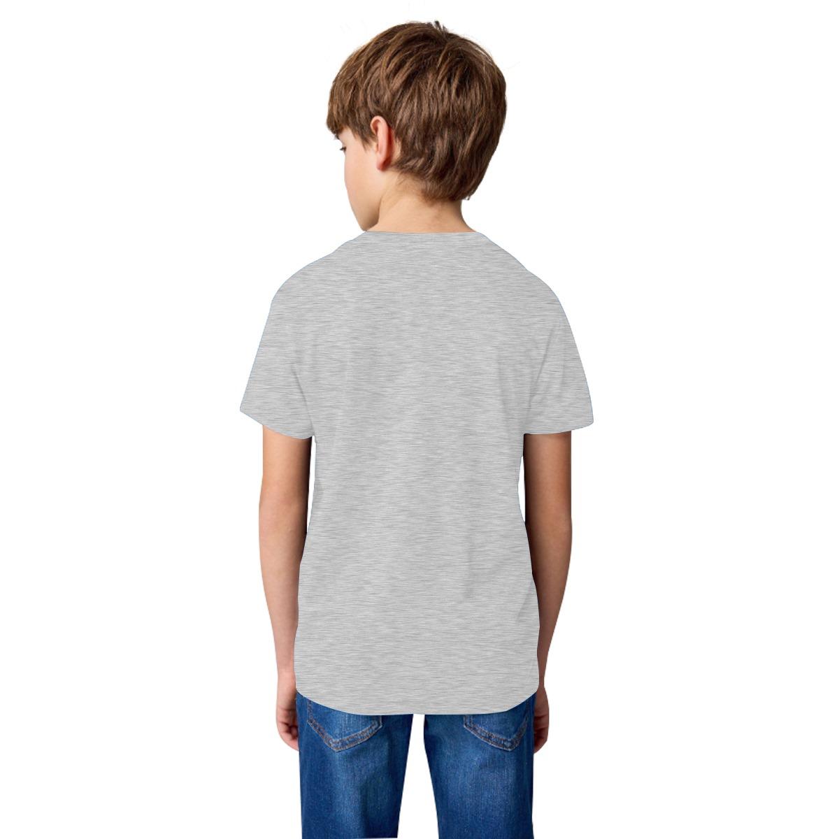 Boy's NKE Emb. Plain T-Shirt - Hyder Gray