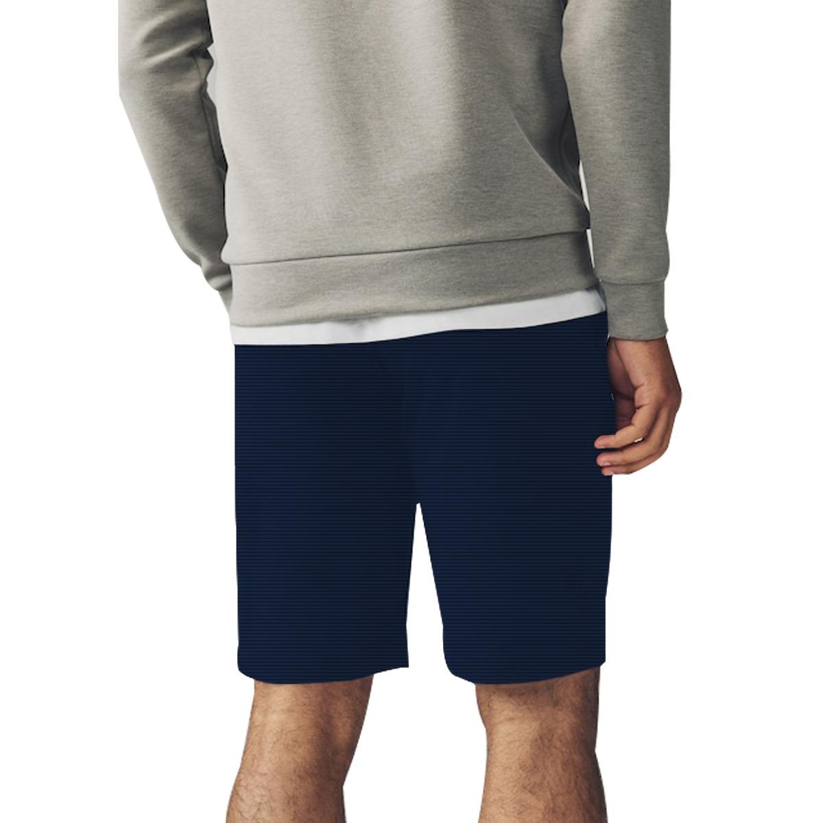 Men Two Quarter Summer Shorts - Navy