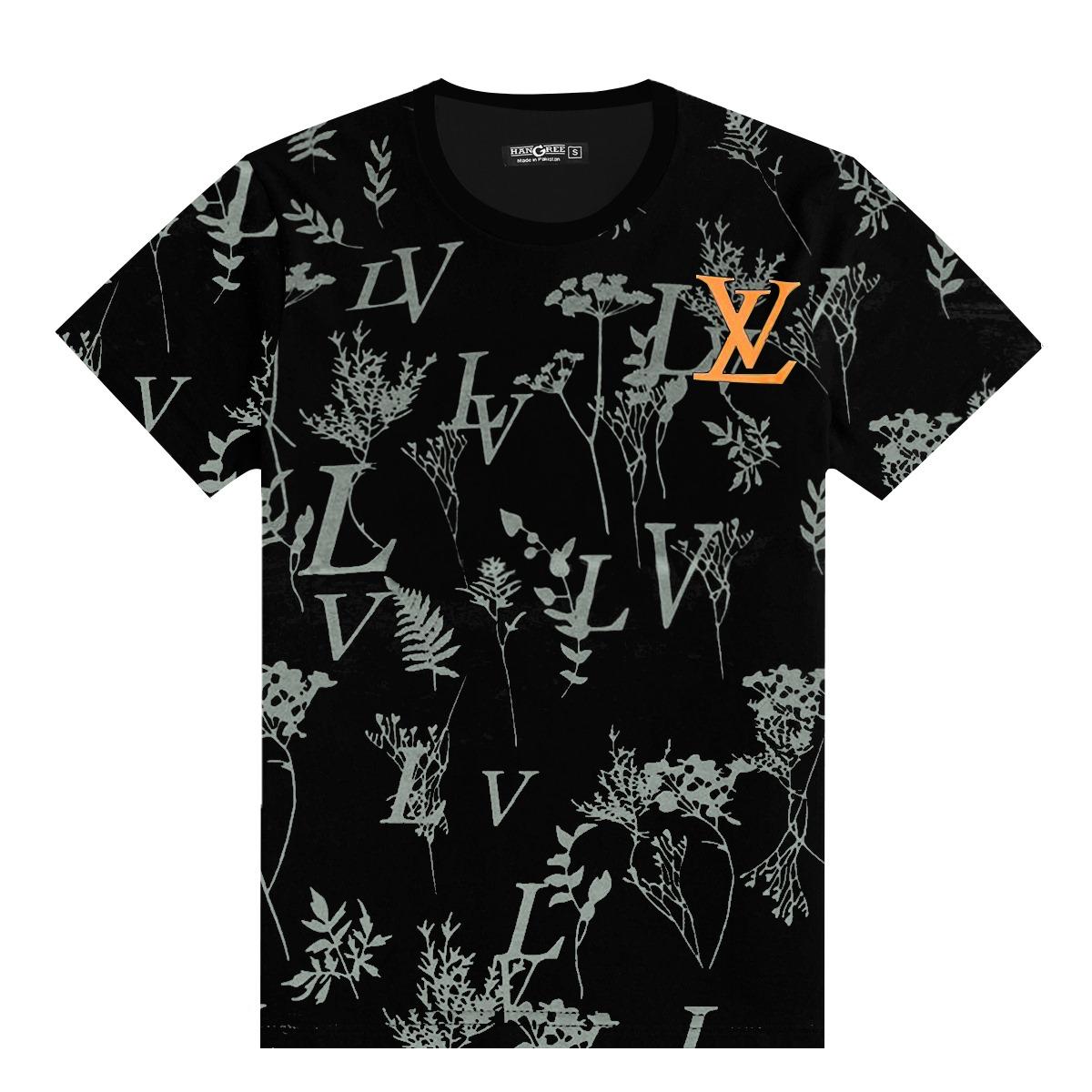 Boy's All Over Printed Premium Tee Shirt - Black