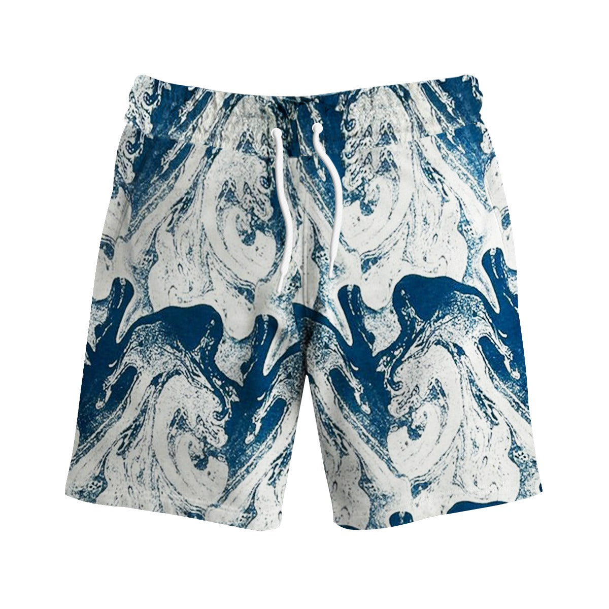 Men's Artistic Printed Two Quarter Shorts - Printed