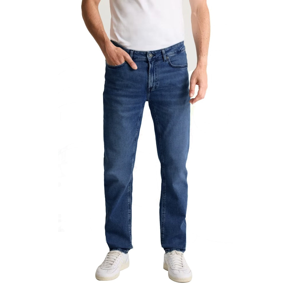Premium Branded Alaska Dark Blue Straight Fit Denim Pant