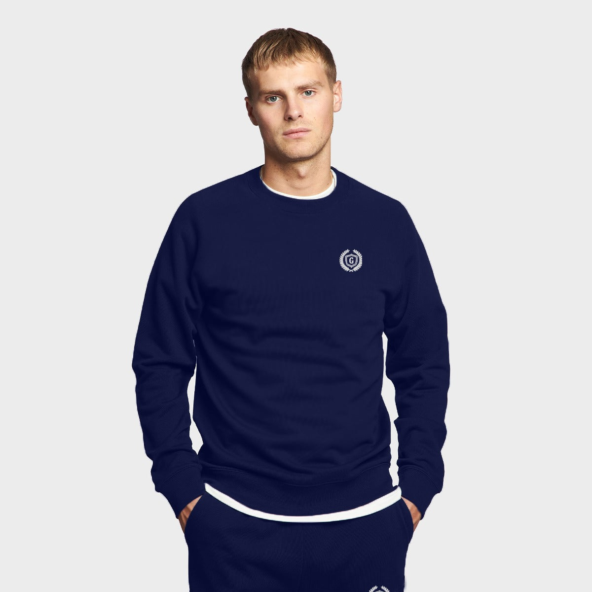 Hangree Signature Fleece Tracksuit - Navy