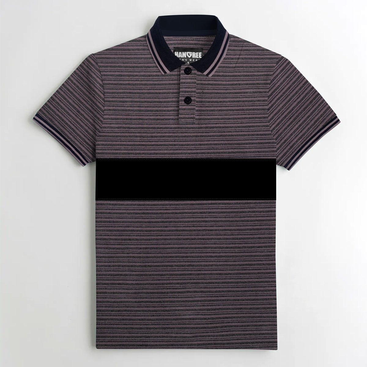 YARN DYED TIPPING EXECUTIVE POLO SHIRT