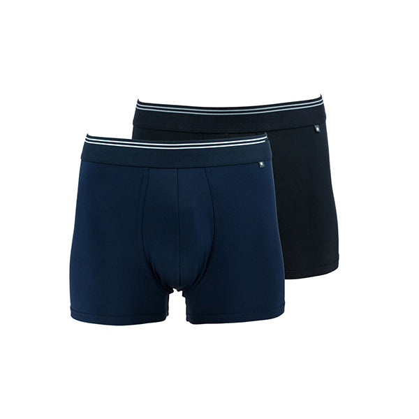 Black & Navy Boxer