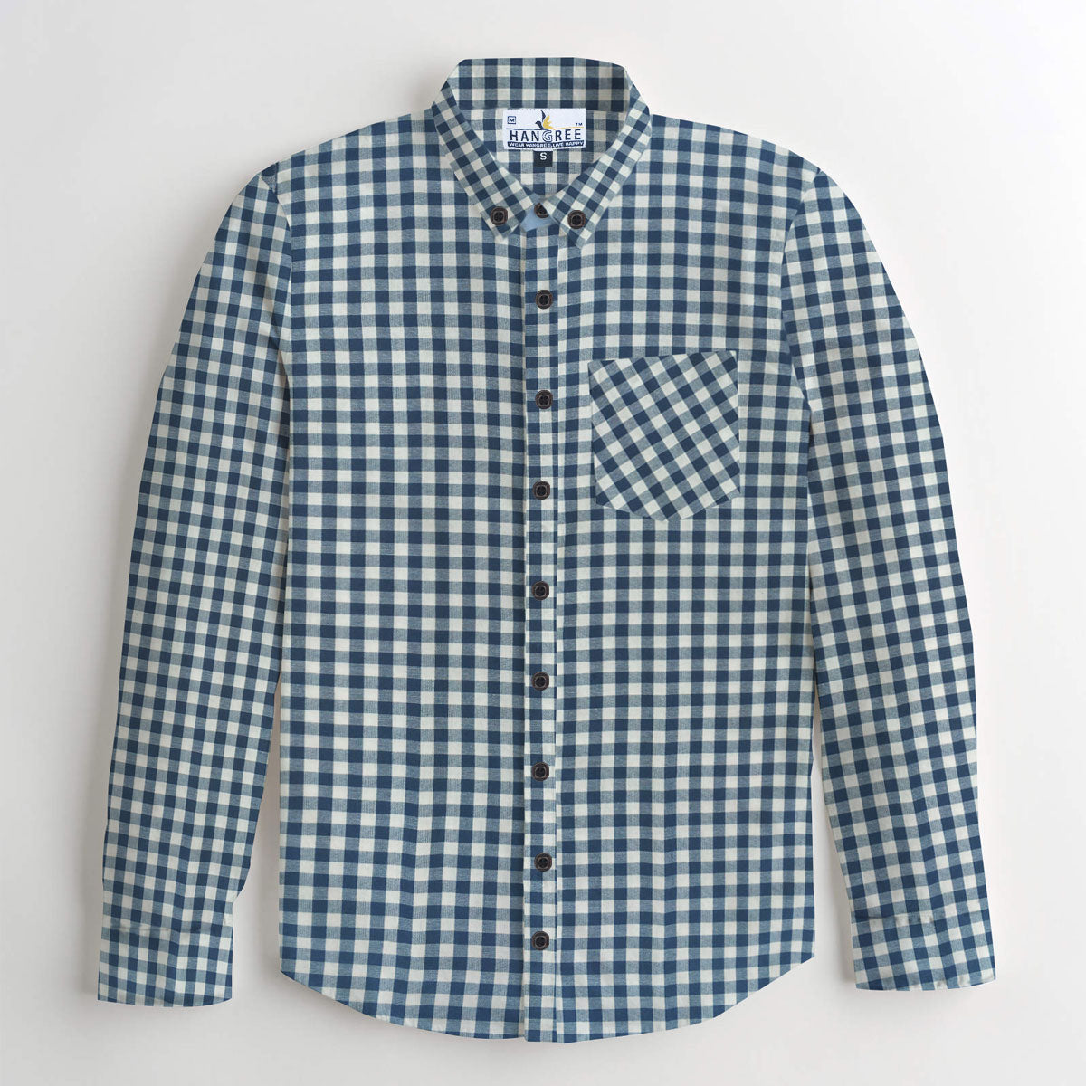 Hangree Unique Check Casual Shirt