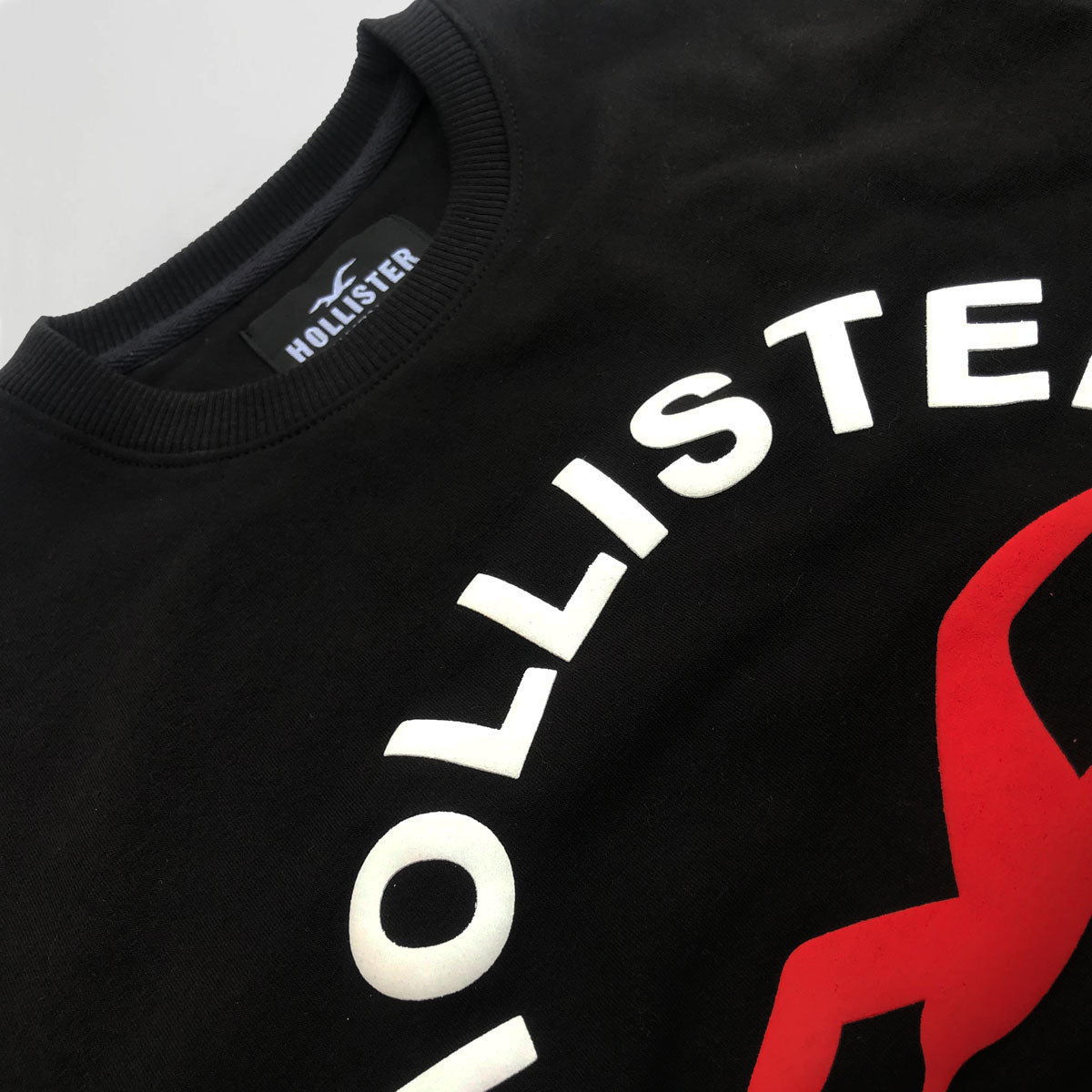 Black Fashion Fleece Sweat Shirt