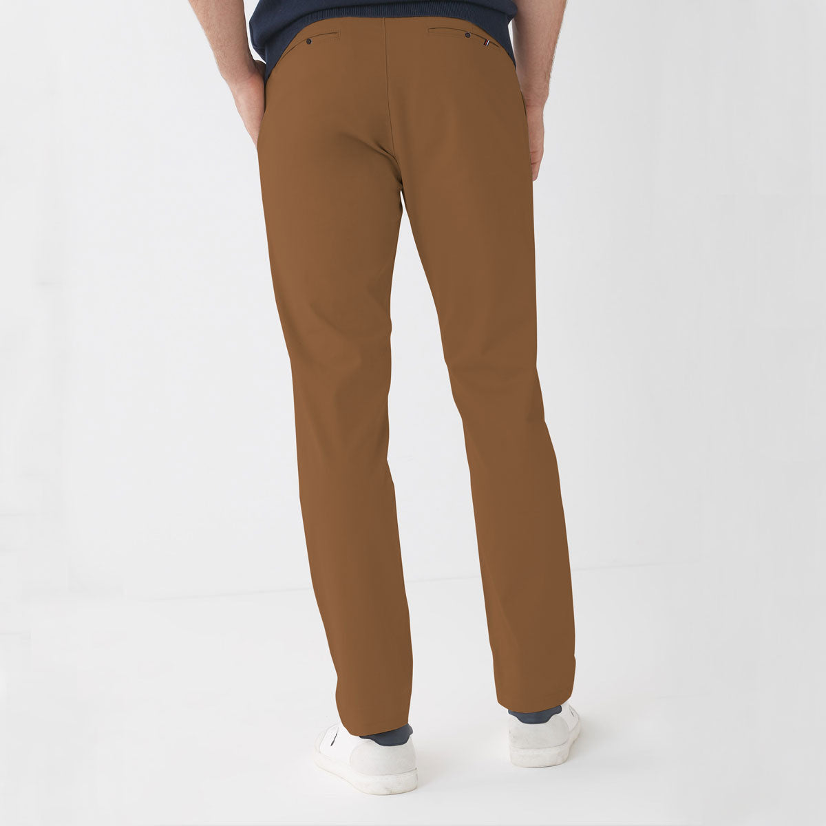 BRANDED BROWN NARROW COTTON PANT