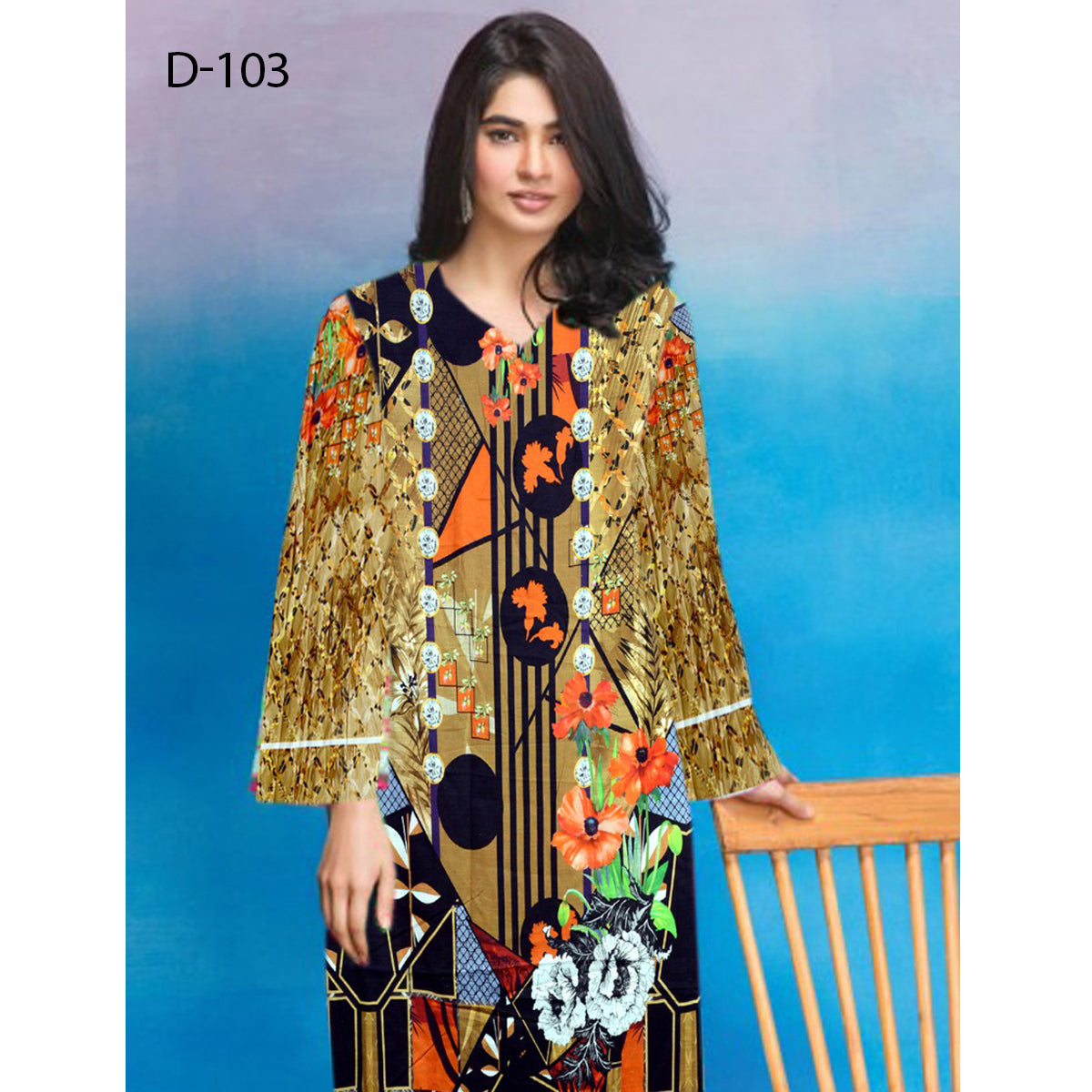 Digital Printed Khaddar Shirts