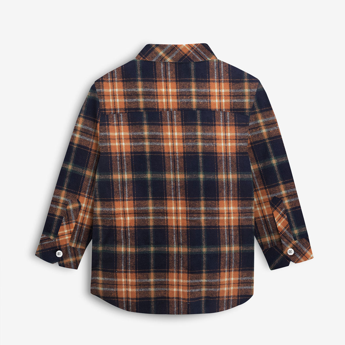 CONTRAST CHECK BOY'S CASUAL SHIRT