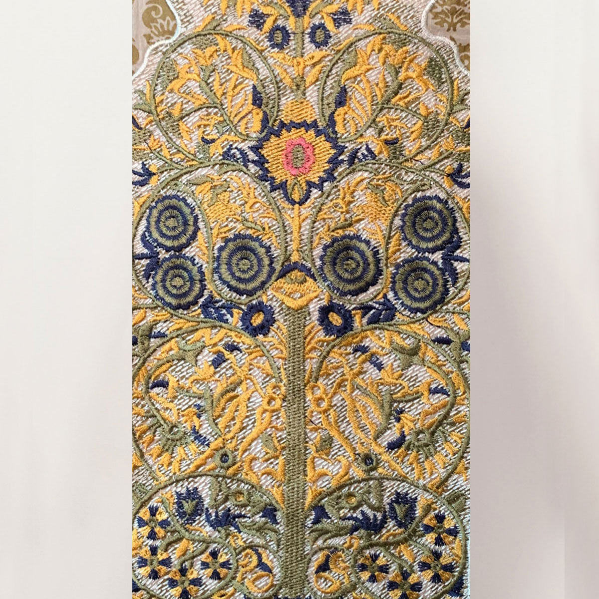 Women Long Style Embroidered Lawn Kurti