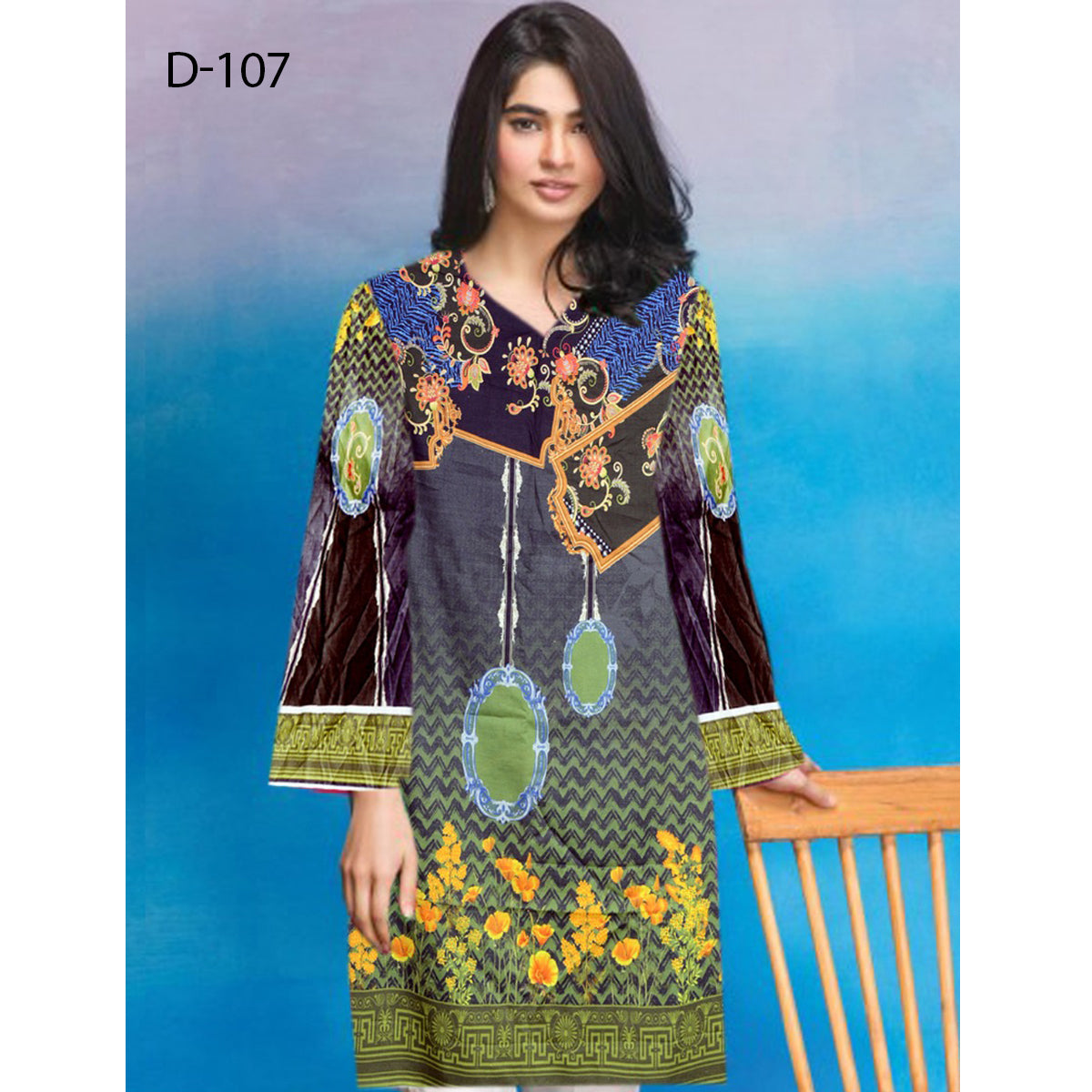 Digital Printed Khaddar Shirts