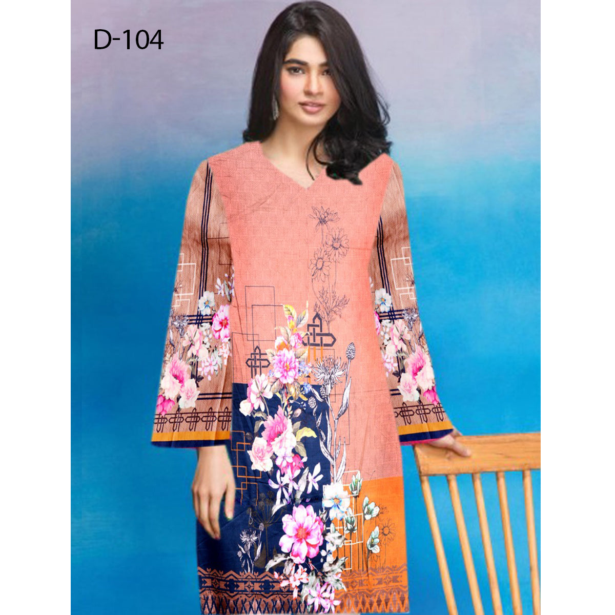 Digital Printed Khaddar Shirts