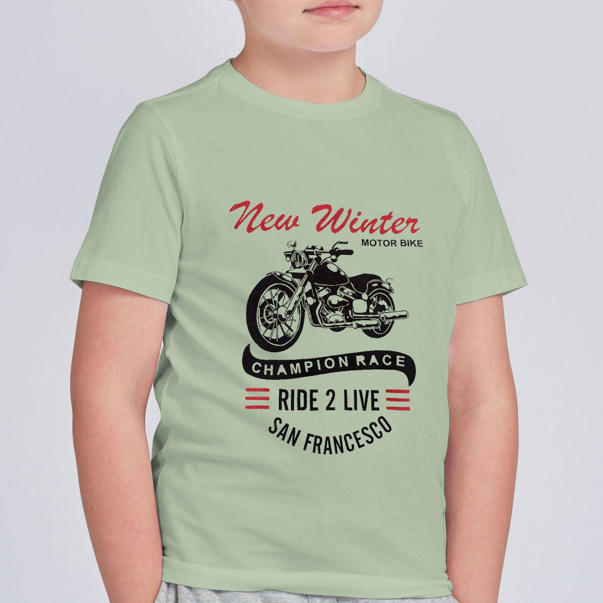 Boy's Graphic Printed Tee Shirt