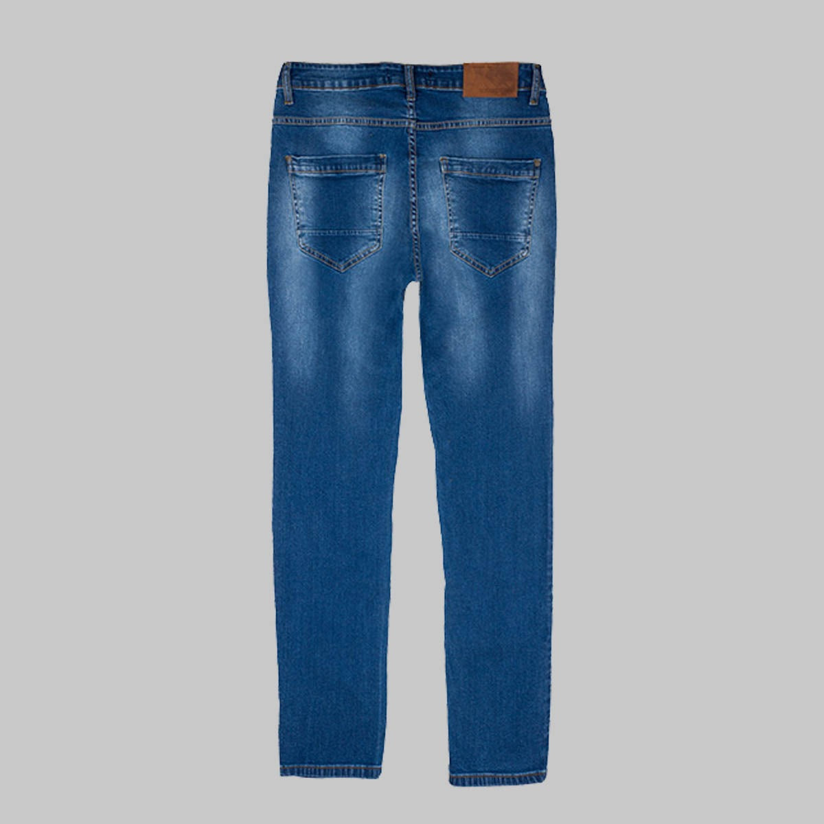 LS Blue Mid Wash Strech & Narrow Denim Pant