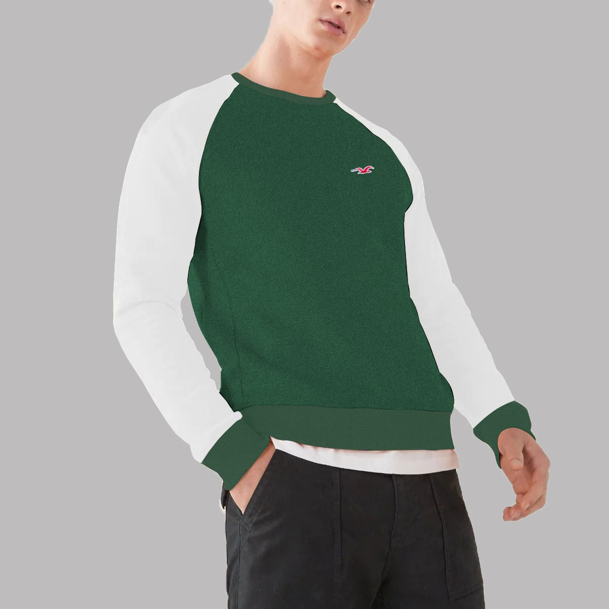 Signature EMB Raglan Sweat Shirt