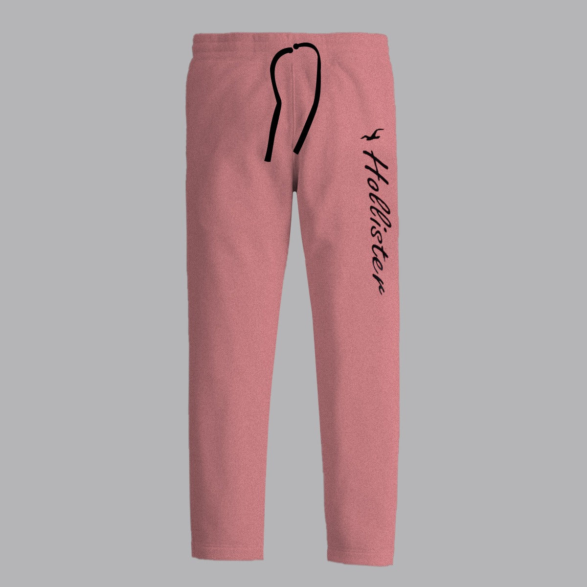 HLSTR PINK PEACH WOMEN KNITTED WINTER TROUSER