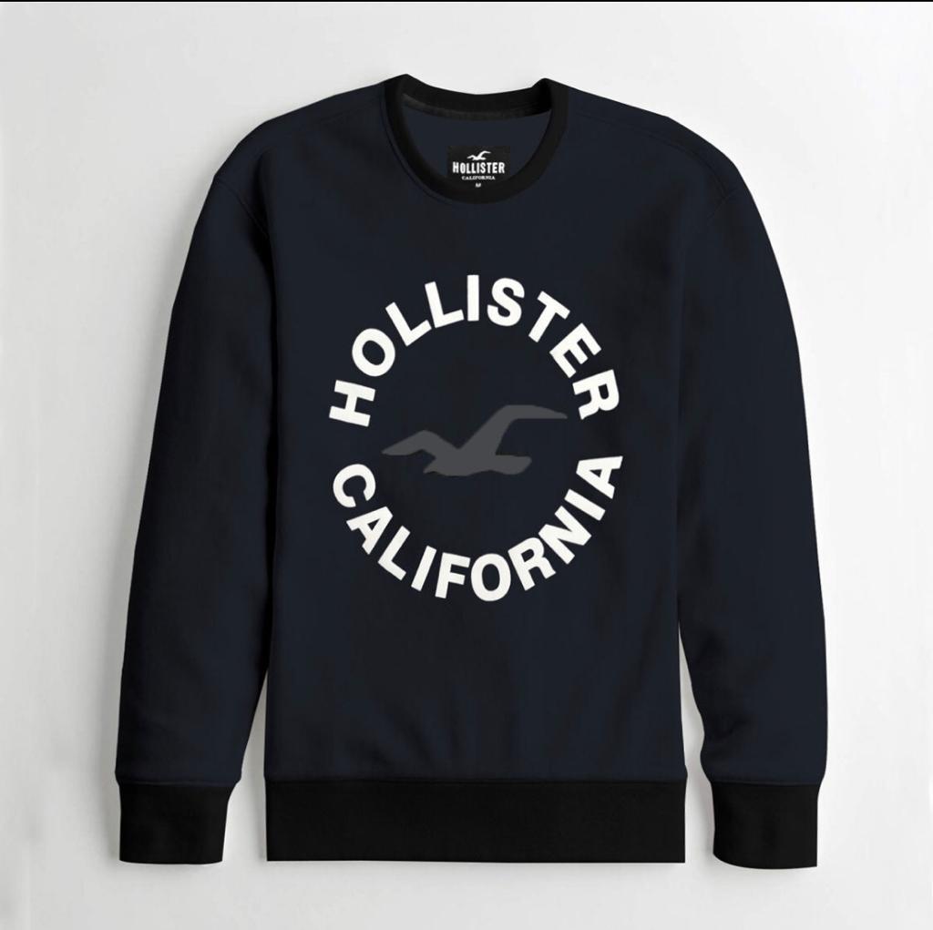 Navy Fashion Sweat Shirt