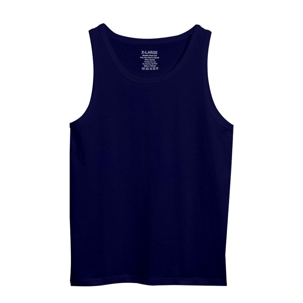 Pack Of 3 Navy Cotton Vest