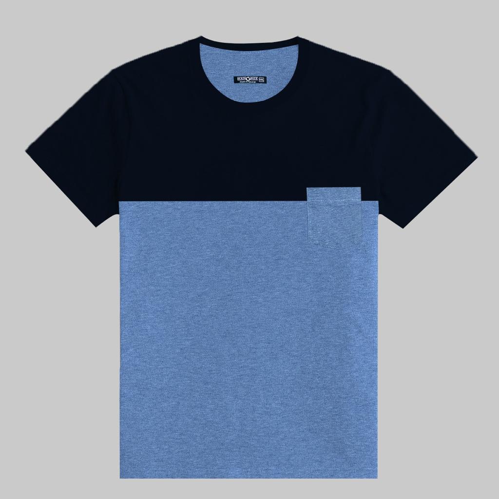 Contrast Fashion Combo Tee Shirt