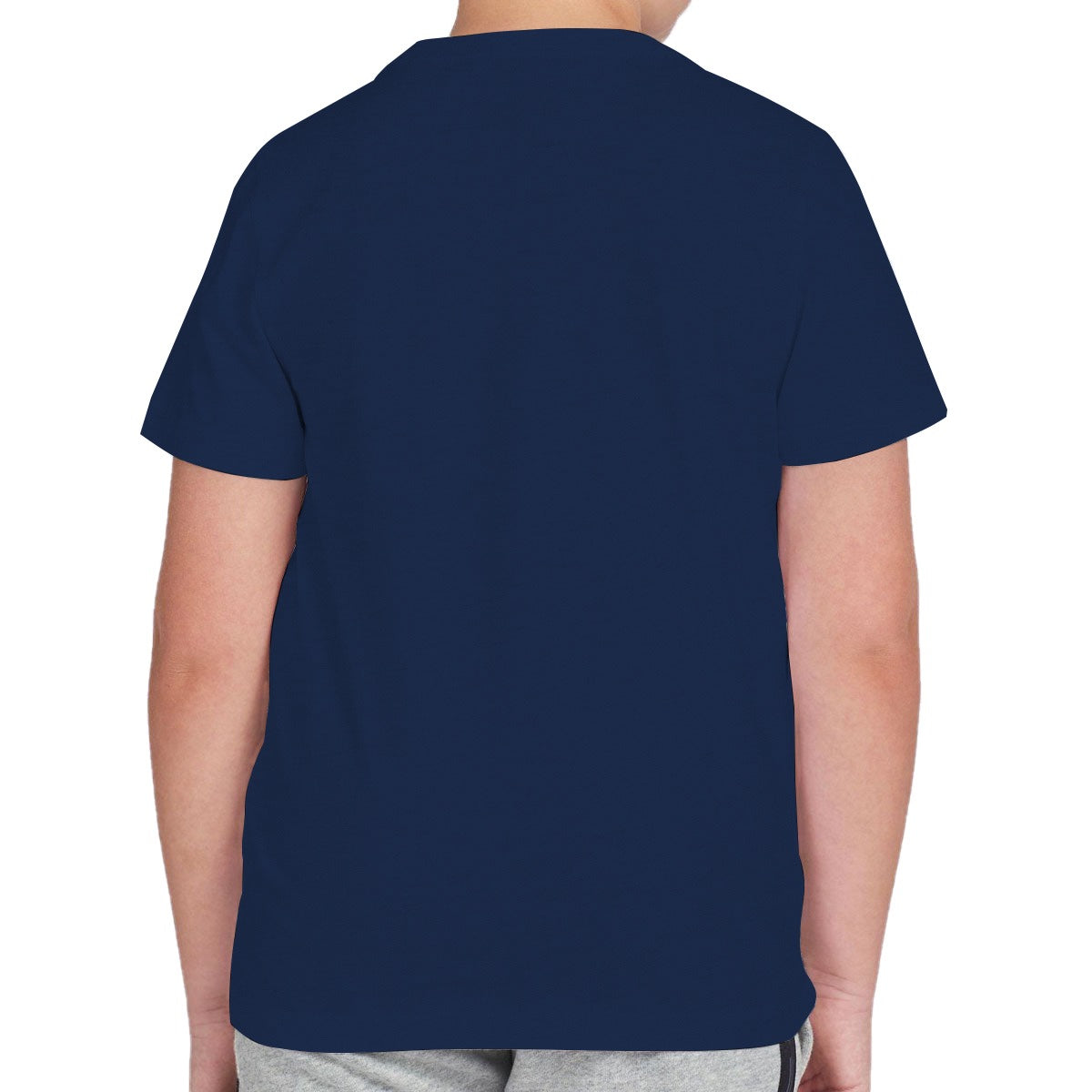 BOY'S MOTOR BIKE PRINTED NAVY TEE SHIRT