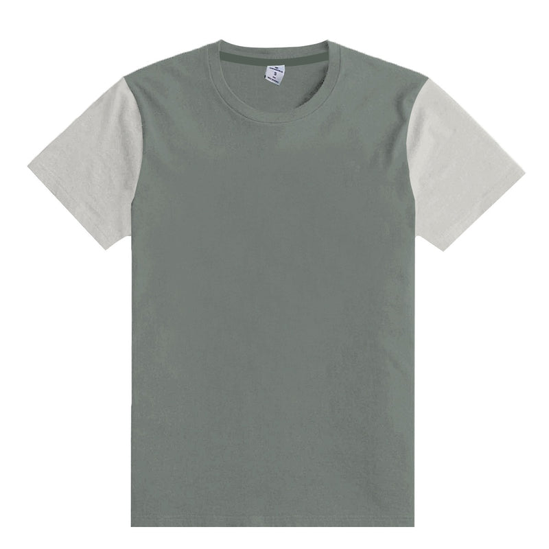 Branded Contrast Sleeves Exclusive Tee Shirt