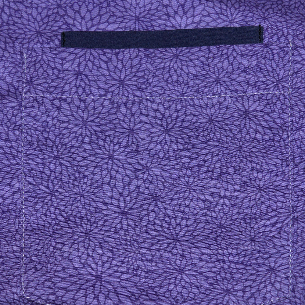 Exclusive Printed Purple Casual Shirt