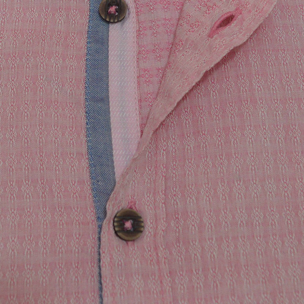 Unique Pink Casual Shirt