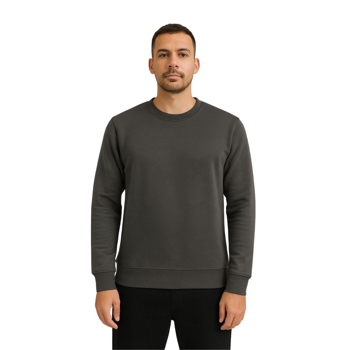 HG Basic Sweat Shirt - Dark Gray