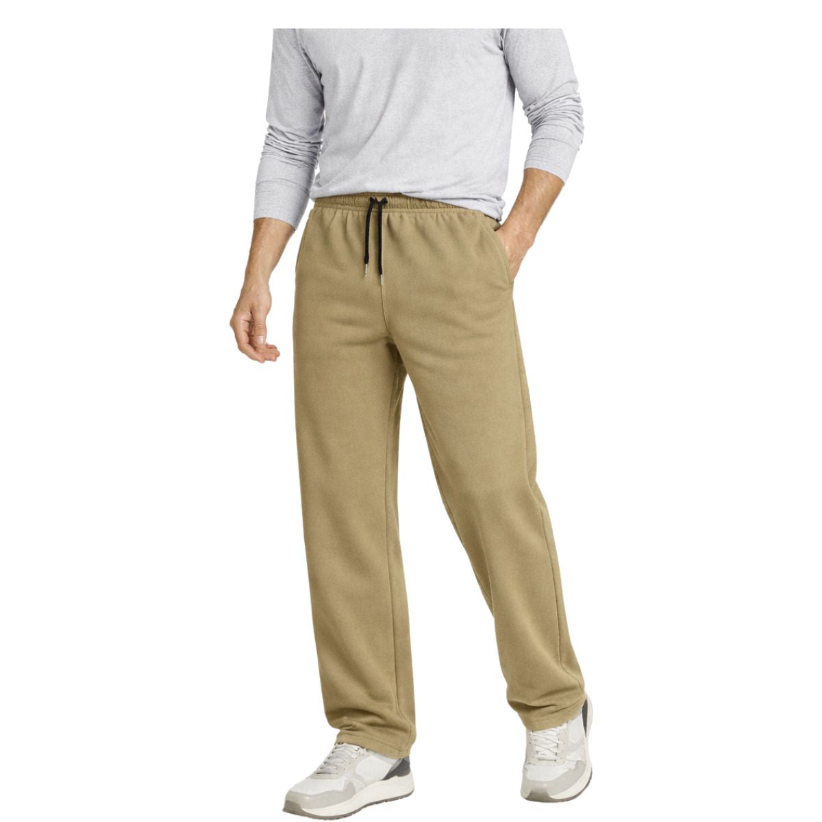 HG Men's Classic Straight Fit Interlock Sweat Pant - Clay Creek