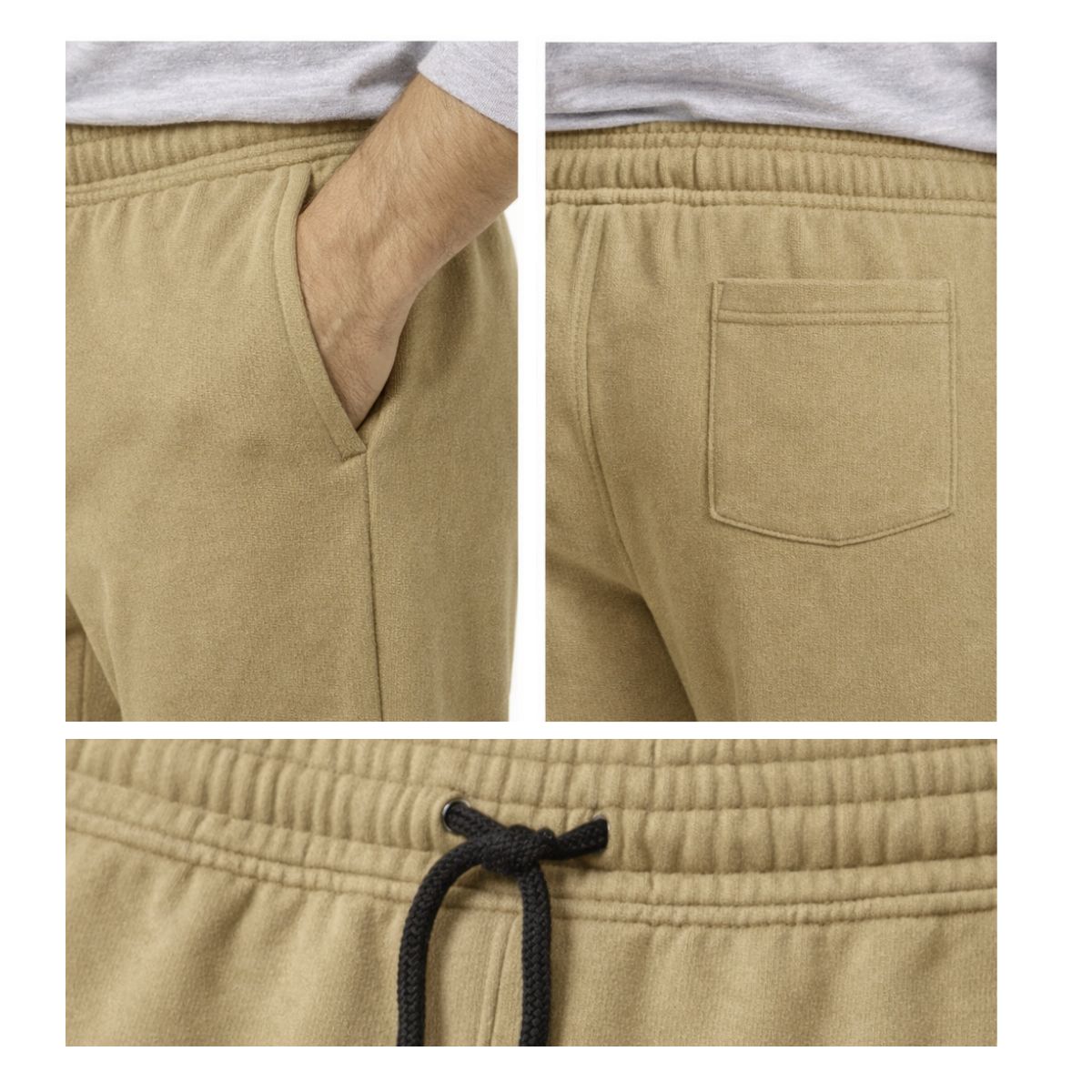 HG Men's Classic Straight Fit Interlock Sweat Pant - Clay Creek