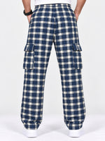 Exclusive Cargo Check Casual Trouser For Men