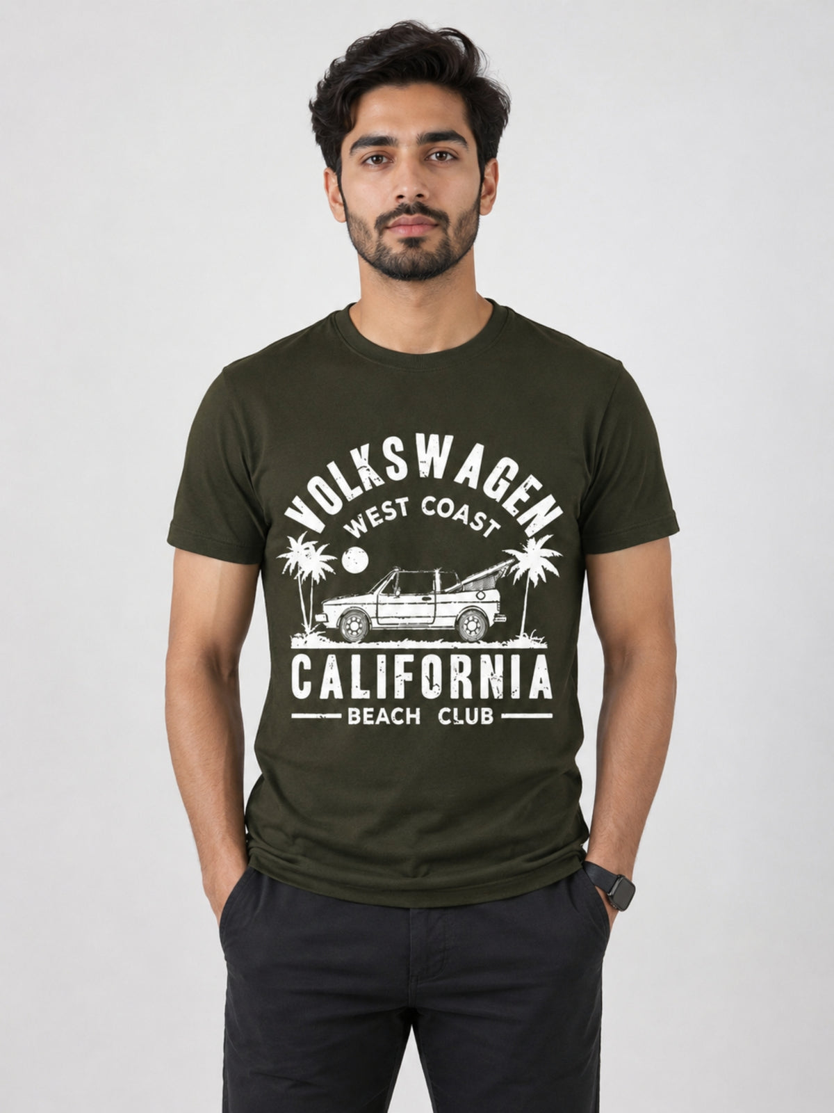 HG "VOLKSWAGEN" Printed Tee Shirt - Woodrush