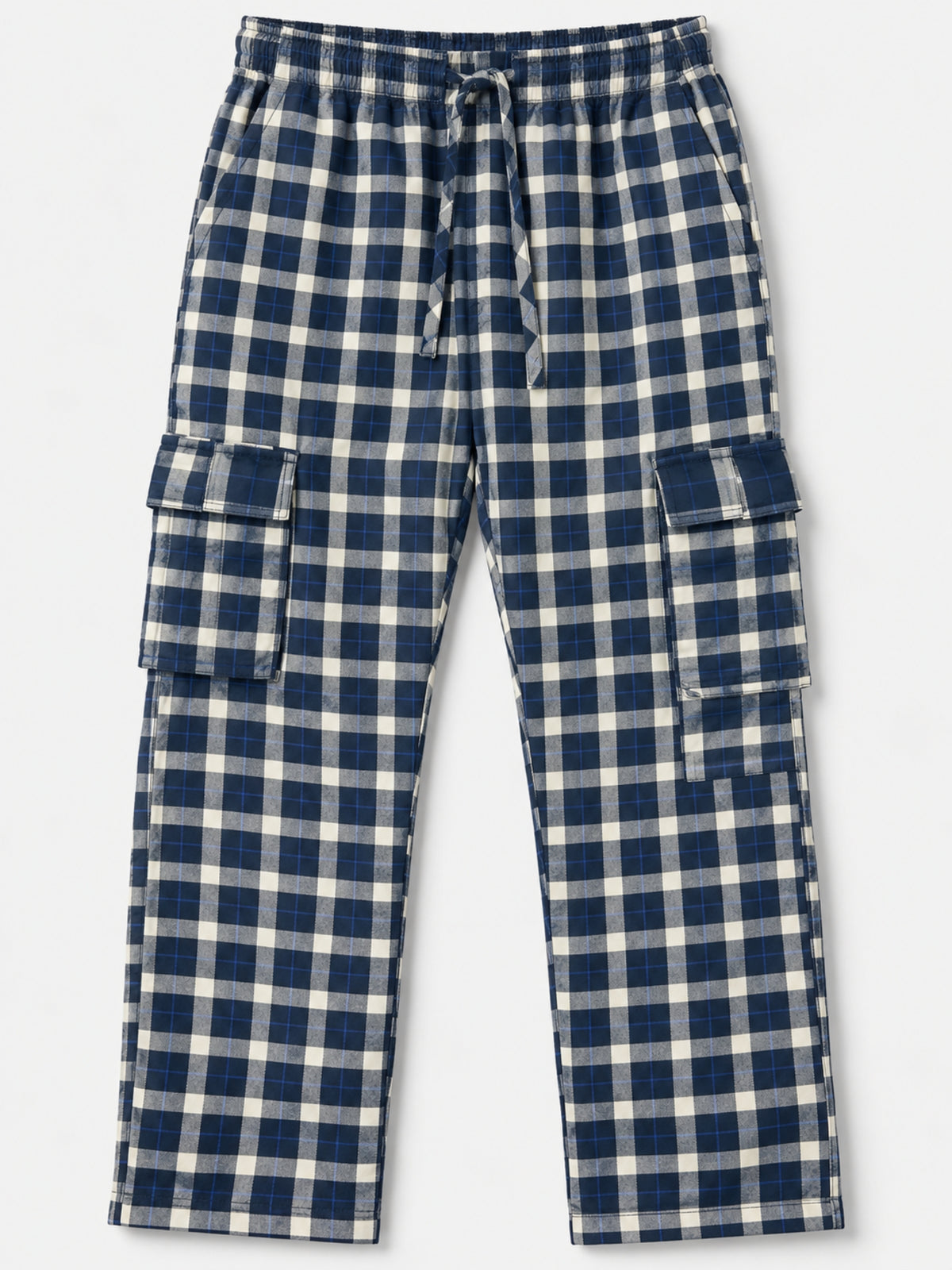 Exclusive Cargo Check Casual Trouser For Men