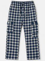 Exclusive Cargo Check Casual Trouser For Men