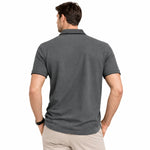 Men’s Premium Magzi Collar & Placket Polo Shirt – Charcoal