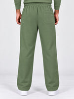 Men's Interlock Center Seam Open Bottom Trousers