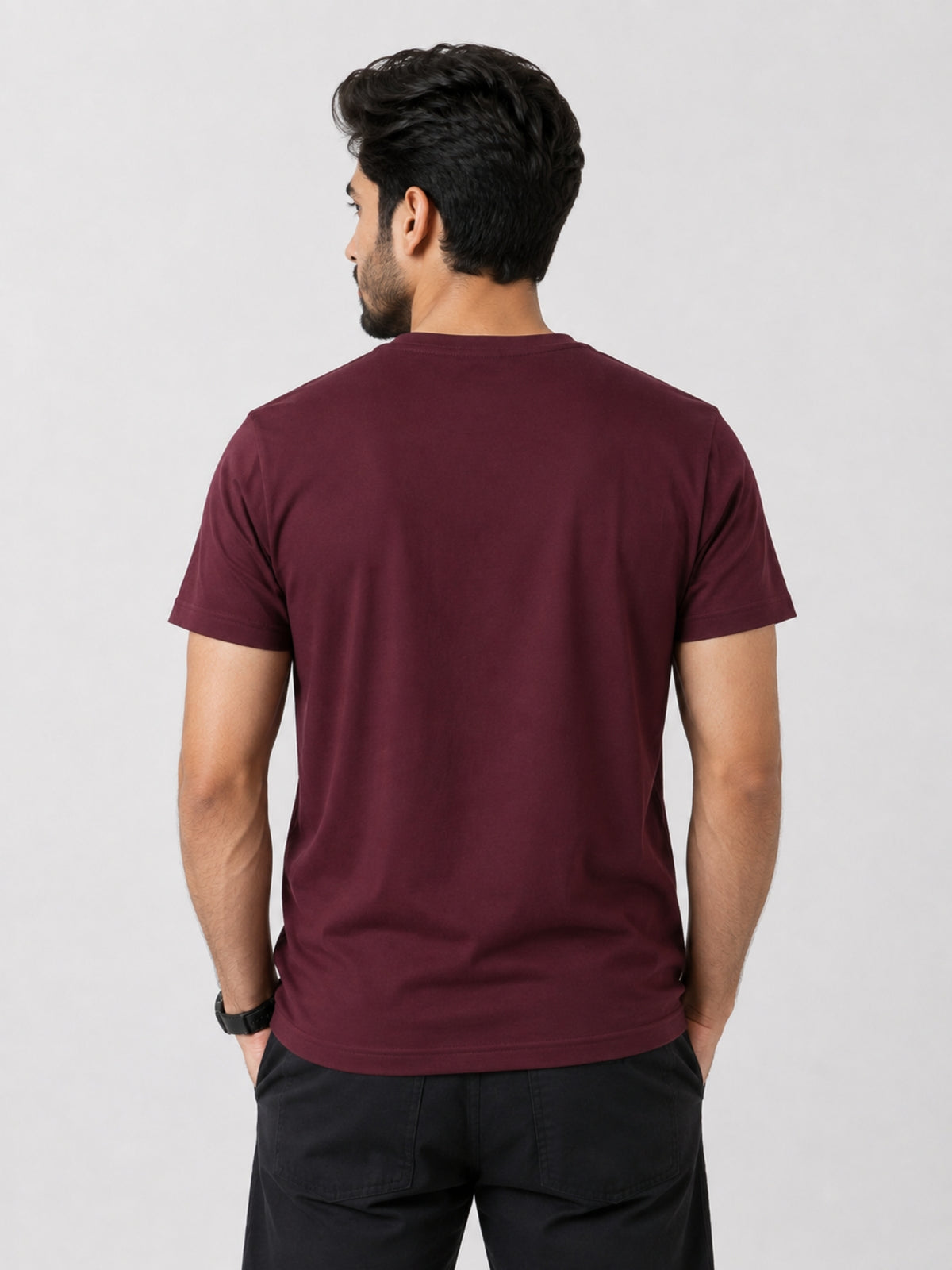 HG "VOLKSWAGEN" Printed Tee Shirt - Maroon