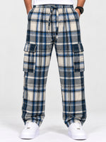 Exclusive Cargo Check Casual Trouser For Men