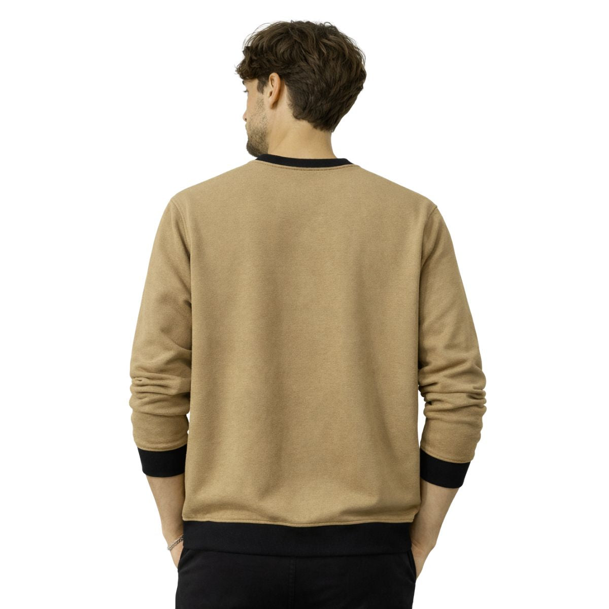 HG "BROOKLYN" Printed Plain Interlock Sweat Shirt - Clay Creek