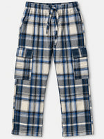 Exclusive Cargo Check Casual Trouser For Men