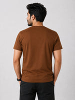 HG "VOLKSWAGEN" Printed Tee Shirt - Tan Brown